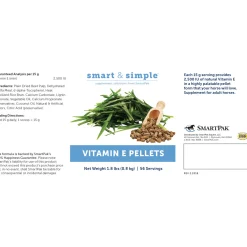 SmartEquine™ Smart & Simple® Vitamin E Pellets - 1.8 lbs.