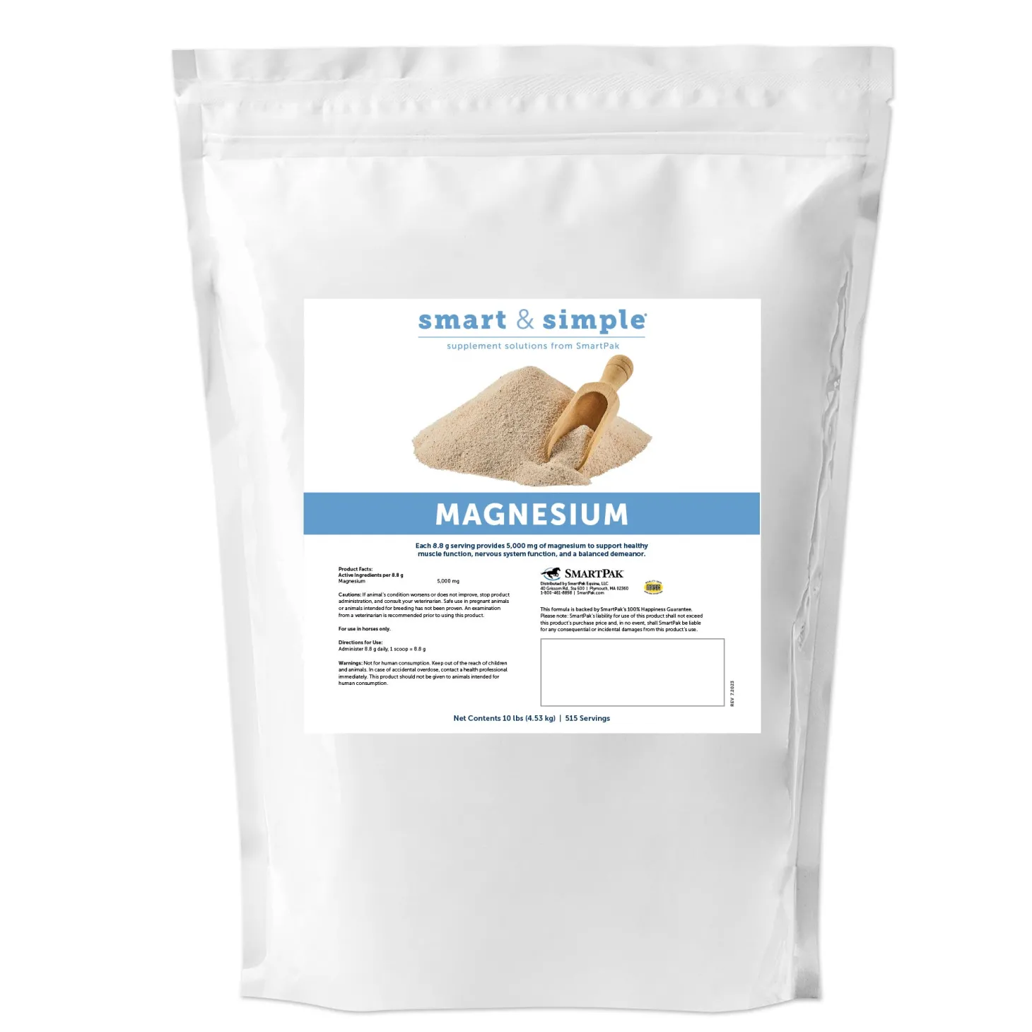 SmartEquine™ Smart & Simple® Magnesium Oxide Powder - 10 lbs.
