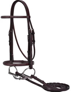 Suffolk™ Hunter Fancy-Stitched Bridle