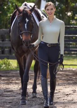 THE TAILORED SPORTSMAN™ Ladies’ IceFil® Quarter-Zip Long Sleeve Sun Shirt