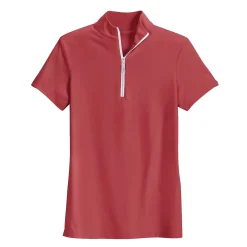 THE TAILORED SPORTSMAN™ Ladies’ IceFil® Quarter-Zip Short Sleeve Sun Shirt