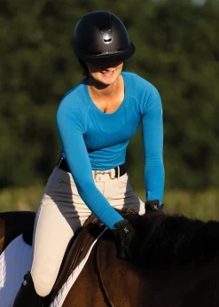 TKEQ Kennedy Ladies’ Seamless Long Sleeve Top