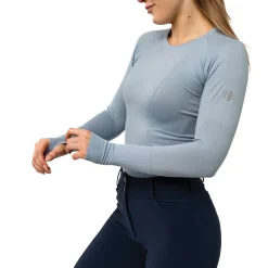 TKEQ Ladies’ Kennedy Seamless Long Sleeve Top