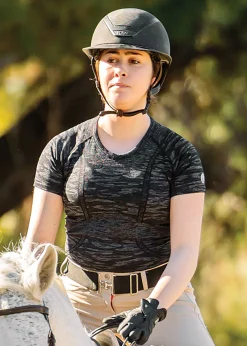 TKEQ Ladies’ Kennedy Seamless Short Sleeve Top