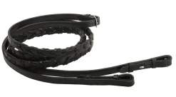 Tory Leather Company 5/8" x 72" Laced Reins with Hook Stud Ends
