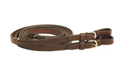 Tory Leather Company 5/8" x 60" Plain Reins with Buckle Bit Ends