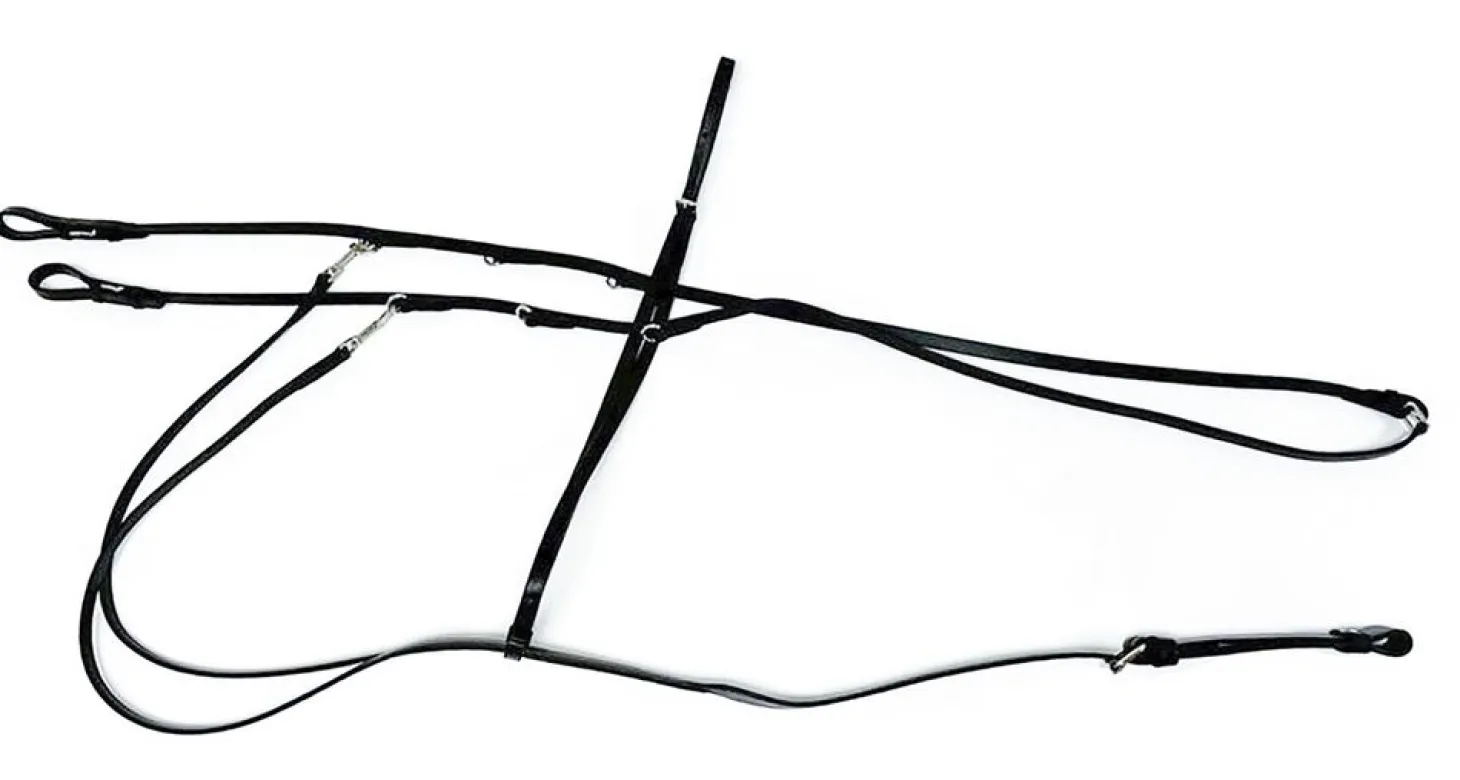 Tory Leather Company German Martingale Rein Set