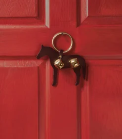 Tory Leather Company Sleigh Bell Door Hanger