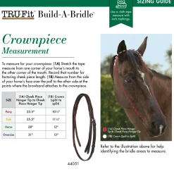 TRU-Fit™ Build-A-Bridle™ Crownpiece