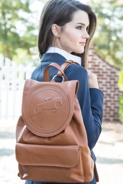 Tucker Tweed Equestrian™ Brandywine Leather Backpack