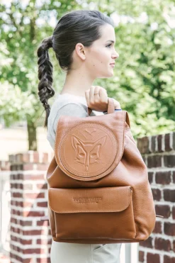 Tucker Tweed Equestrian™ Brandywine Leather Backpack