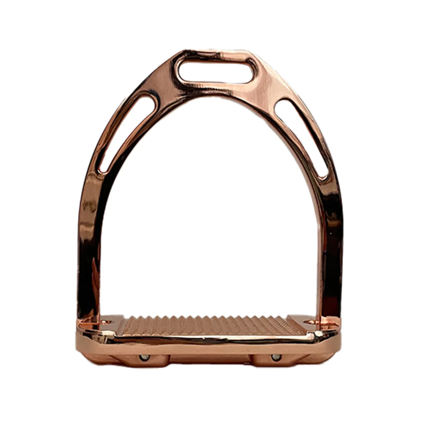 TuffRider® Aluminum Rose Gold Stirrups