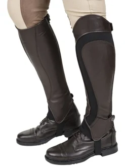 TuffRider® Ladies’ Derby Leather Half Chaps