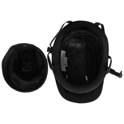 TuffRider® Starter Carbon Fiber Print Helmet