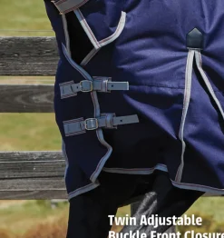 WeatherBeeta® ComFiTec™ Essential Combo Neck Medium-Weight Turnout Blanket