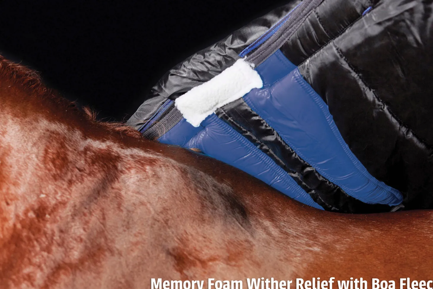 WeatherBeeta® ComFiTec™ Plus Dynamic II High Neck Medium-Weight Turnout Blanket